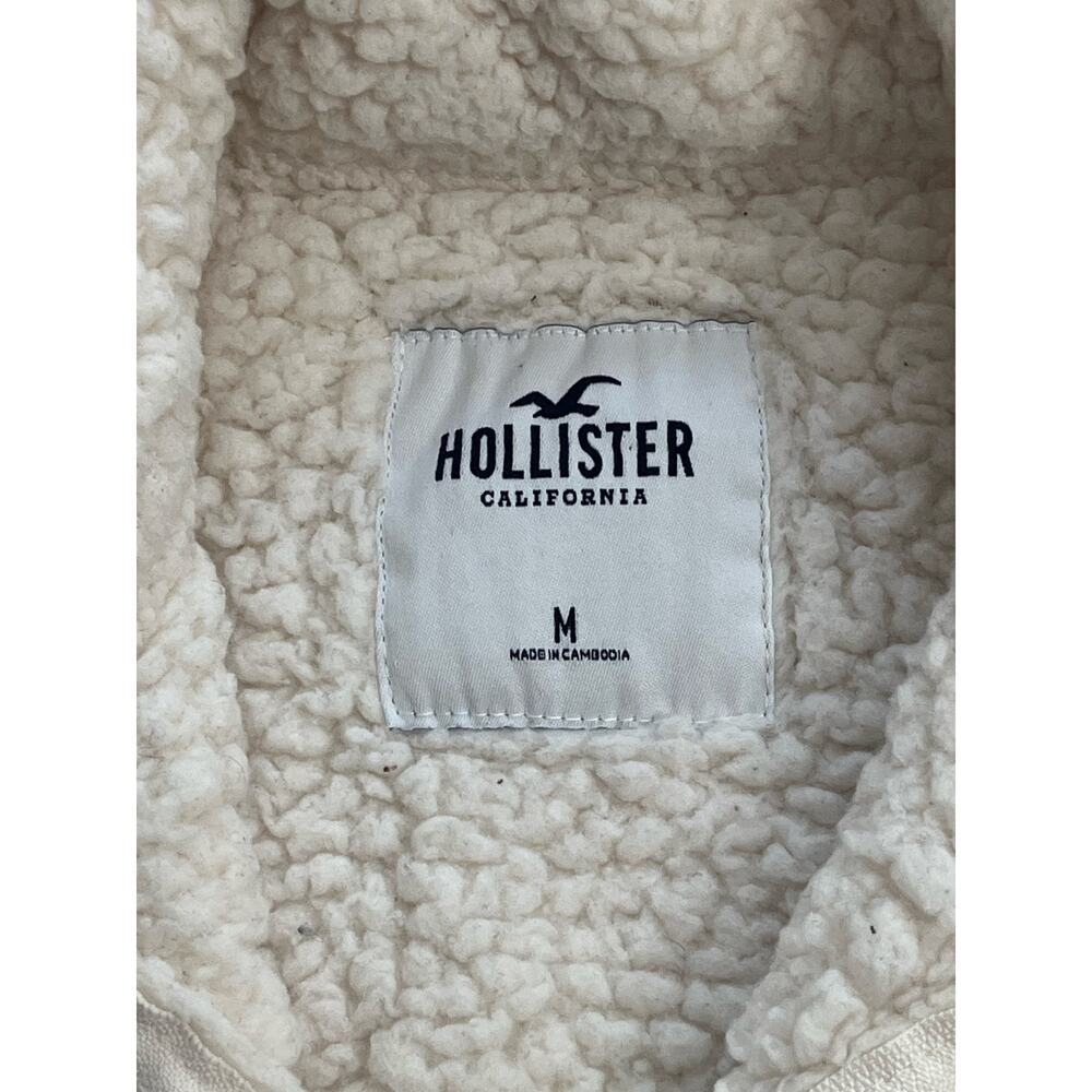 Hollister Fleece Half-Zip Women's Pullover Size M - Picture 6 of 7